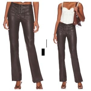 SUPERDOWN - NWT Larissa lace up pants